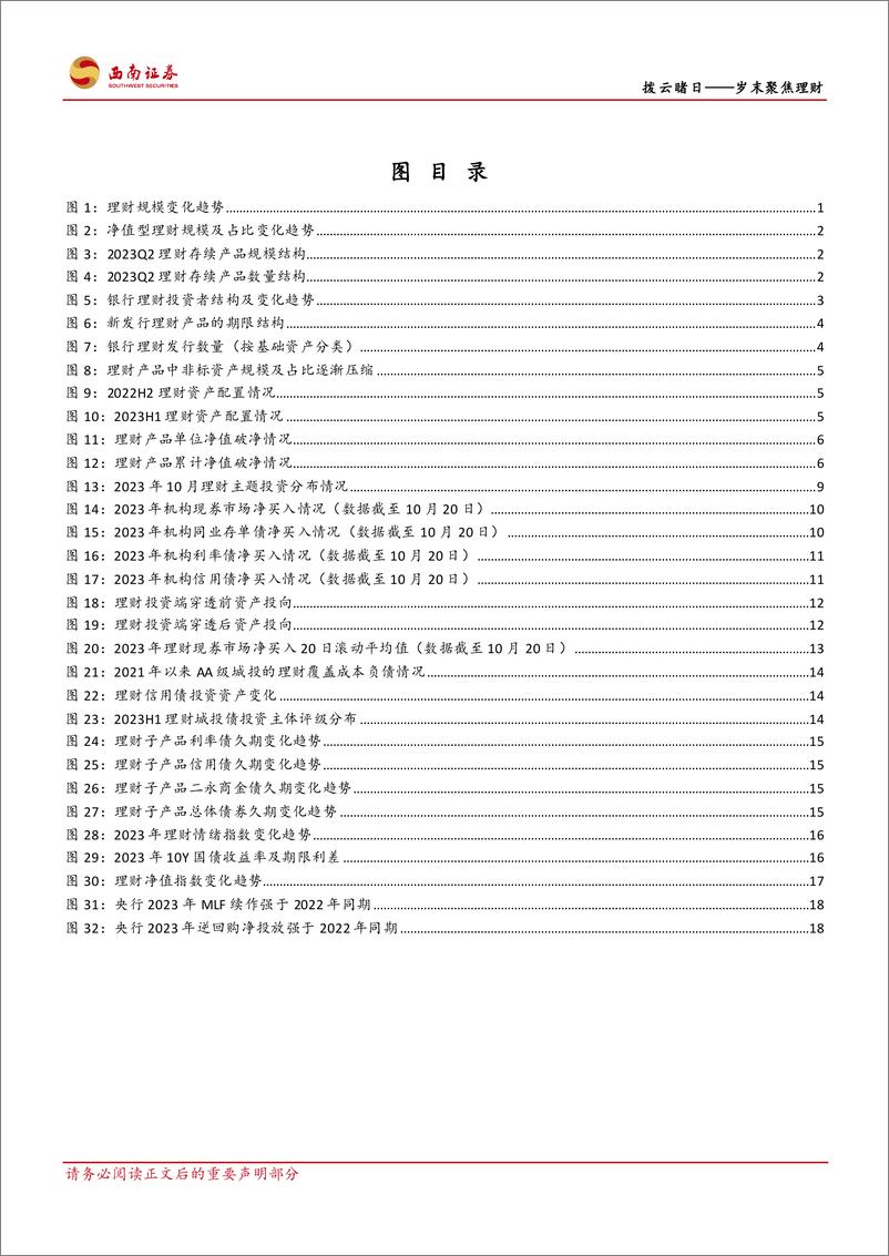 《岁末聚焦理财：拨云睹日-20231028-西南证券-26页》 - 第5页预览图