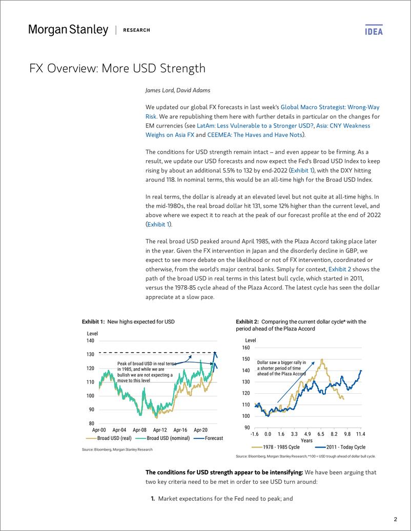 《M More USD Strength to Come》 - 第3页预览图