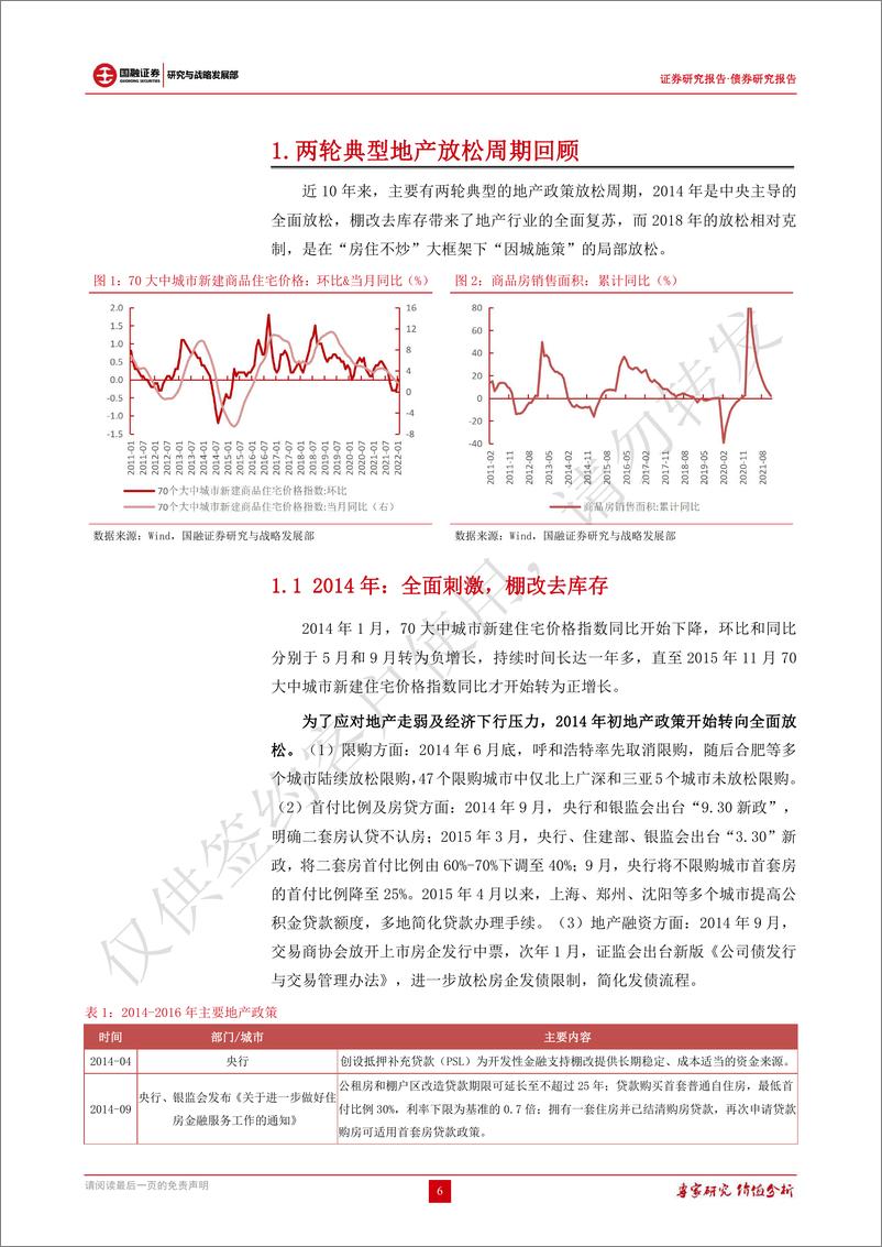 《债券研究报告：地产调控逐步松绑，宽信用冲击债市情绪-20220314-国融证券-21页》 - 第7页预览图