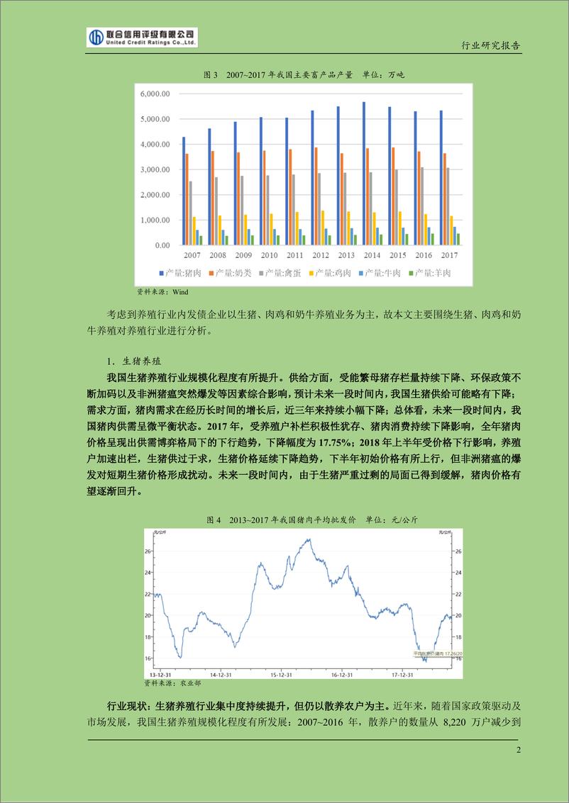 《联合信用评级-2018年养殖行业研究报告-2018.12-23页》 - 第3页预览图