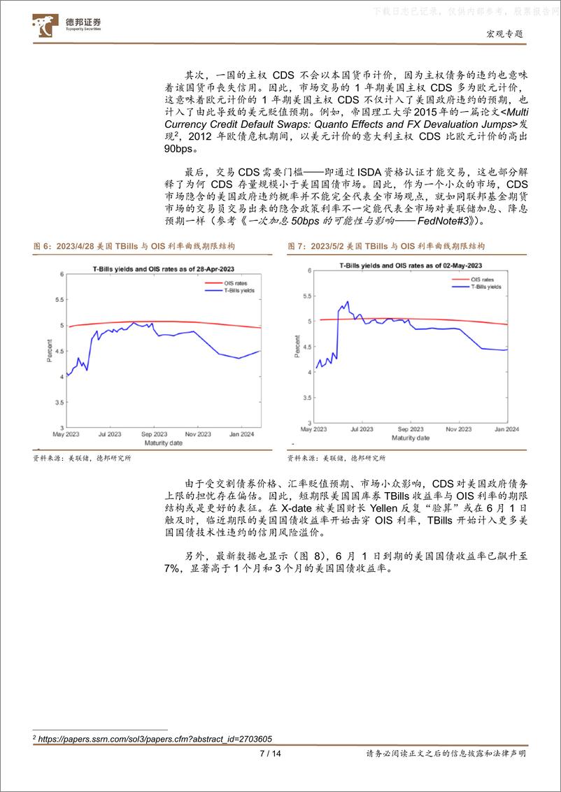 《德邦证券-宏观专题：美国债务上限危机的推演与影响-230525》 - 第7页预览图