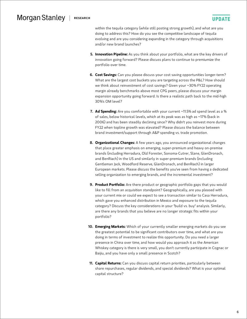 《Consumer Staples Prep Pack with Management Questions Post Q.》 - 第7页预览图