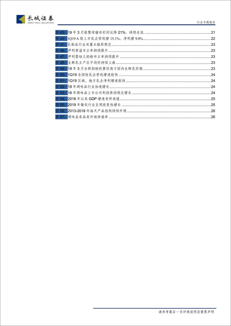 《食品饮料行业2018年报&2019一季报综述：板块业绩亮眼，白酒成为最大赢家-20190506-长城证券-36页》 - 第6页预览图