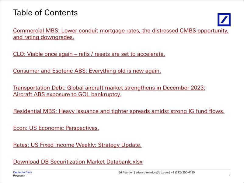 《Deutsche Bank-The Outlook MBS and Securitized Products-106223592》 - 第2页预览图