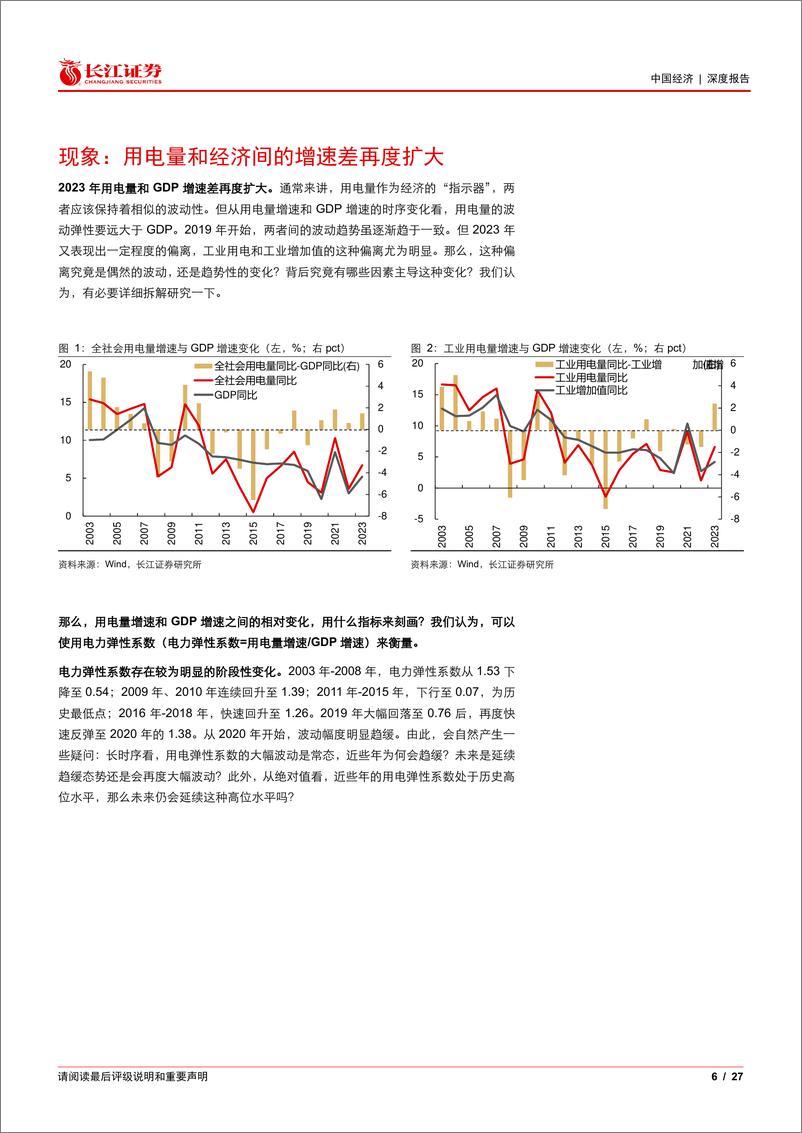 《如何理解用电和经济关系的变化？-240316-长江证券-27页》 - 第6页预览图