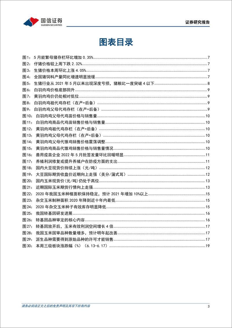 《农林牧渔行业农产品研究跟踪系列报告（39）：把握养殖动保贝塔机遇，重视种业板块景气上行-20220619-国信证券-22页》 - 第4页预览图