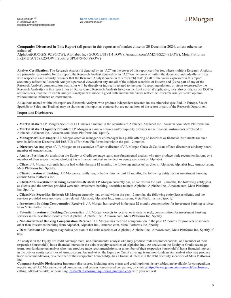 《JPMorgan-Alphabet, Inc. Google’s Remedies Proposal Much Narrower in S...-112338318》 - 第5页预览图