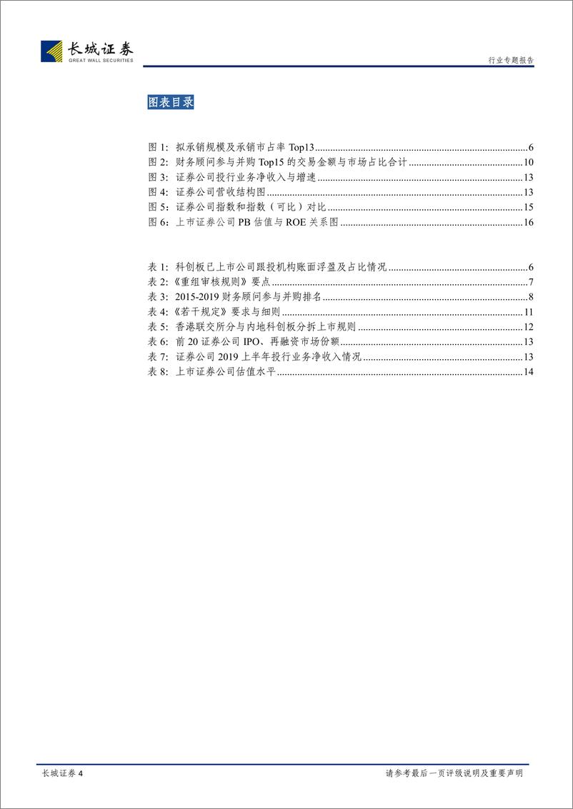 《非银行金融行业关于科创板并购重组及A股分拆等征求意见的专项专题点评：资本市场改革持续推进，仍战略性看好证券公司板块配置价值-20190825-长城证券-18页》 - 第5页预览图