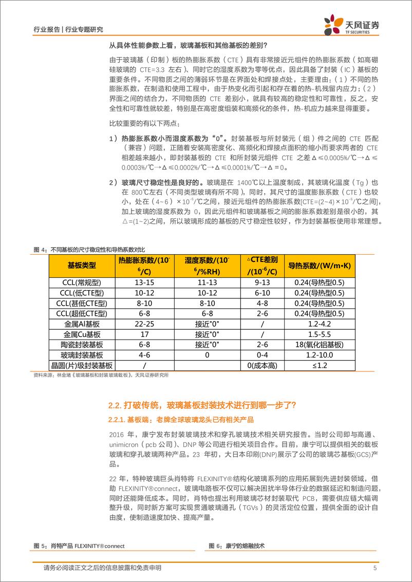 《非金属新材料行业玻璃基板1：从有机到无机，不断延续摩尔定律-240615-天风证券-14页》 - 第5页预览图