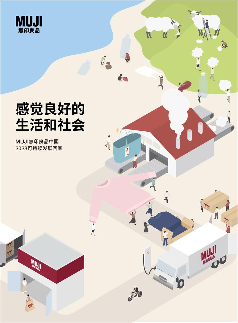 《MUJI無印良品中国2023可持续发展回顾-MUJI》 - 第1页预览图