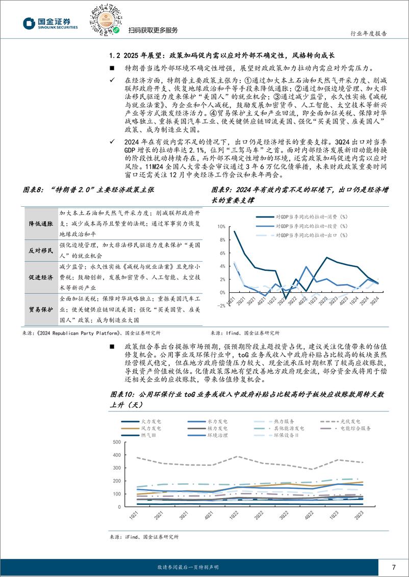 《公用事业及环保产业行业年度报告：电源侧投资开花结果，与成长风格共振-241125-国金证券-31页》 - 第7页预览图