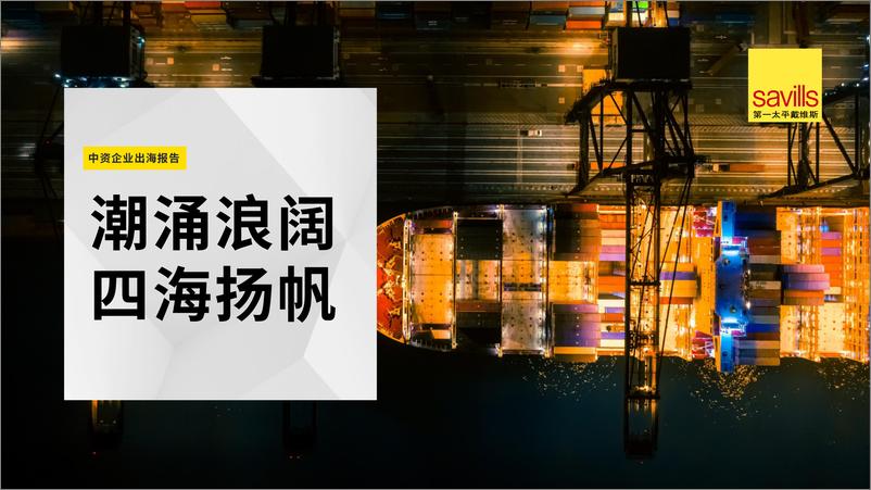 《中资企业出海报告：潮涌浪阔，四海扬帆-2024-第一太平戴维斯-27页》 - 第1页预览图