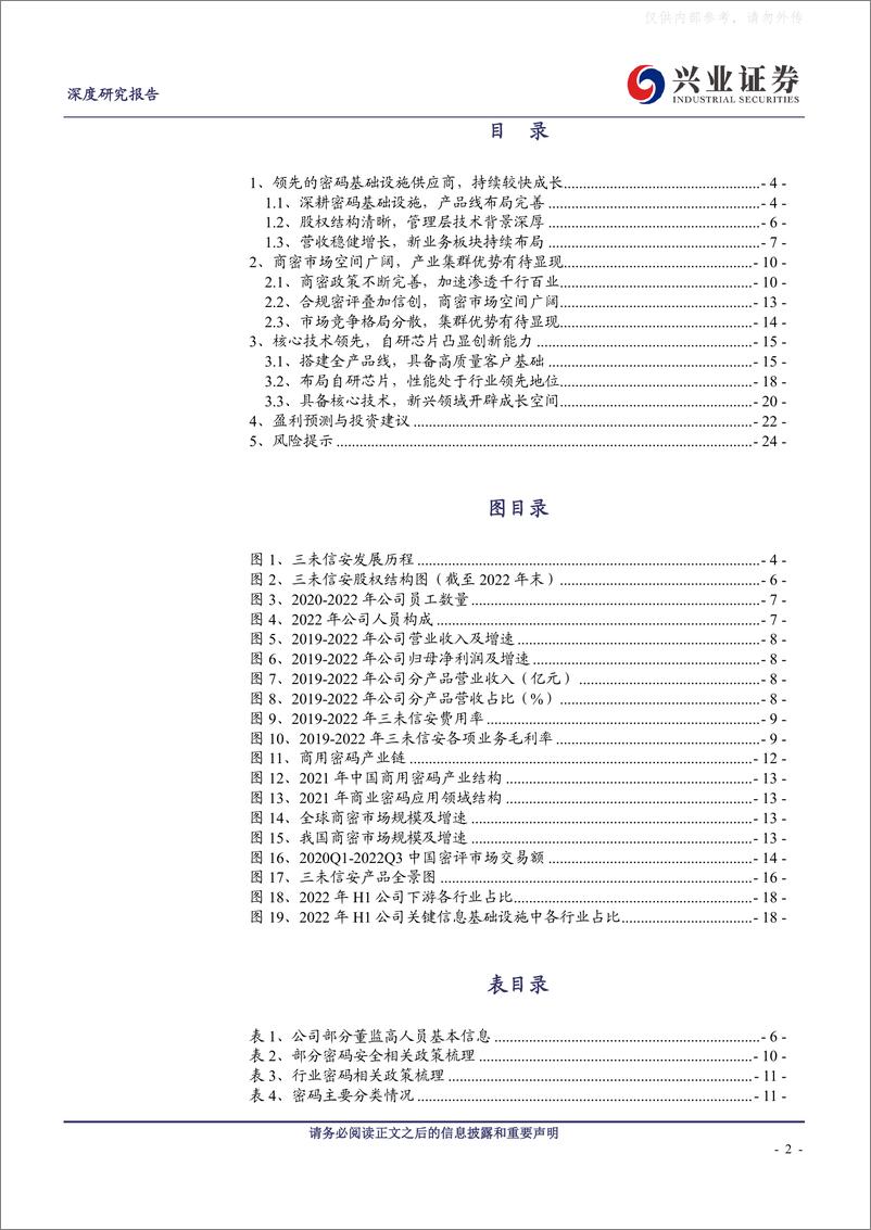 《兴业证券-三未信安(688489)商密领军，卡位密码设施核心价值链-230509》 - 第2页预览图