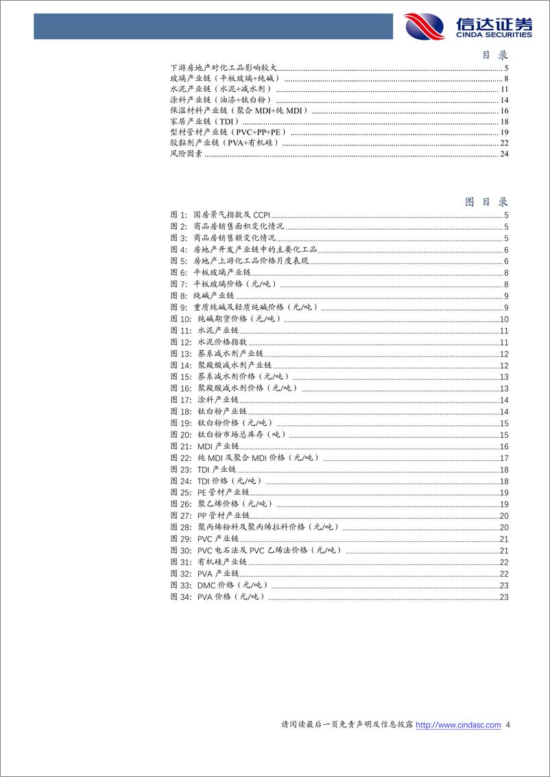 《地产链化工品追踪系列报告（2024-01）：多产品春节前供需两弱-20240205-信达证券-26页》 - 第4页预览图