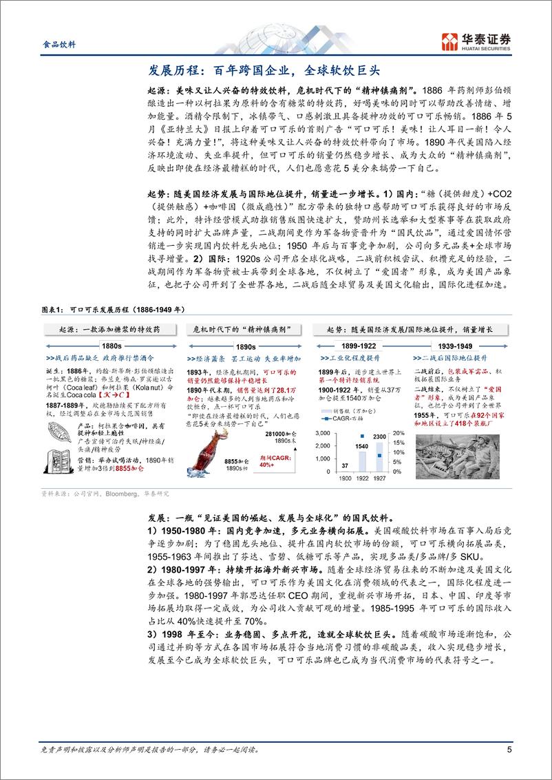 《食品饮料行业专题研究：可口可乐国际化征程的复盘与启示-240728-华泰证券-33页》 - 第5页预览图