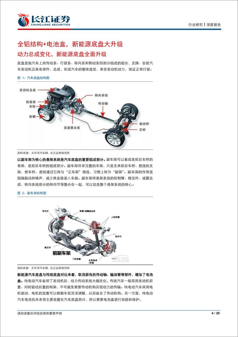 《汽车与汽车零部件行业：未来新能源汽车底盘形态如何？-20190310-长江证券-20页》 - 第5页预览图