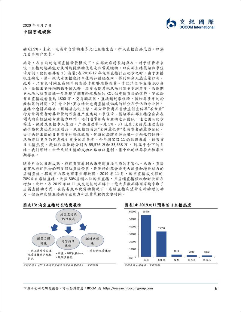 《中国宏观观察：宏观看行业系列一，网上生活之直播带货-20200407-交银国际-25页》 - 第7页预览图