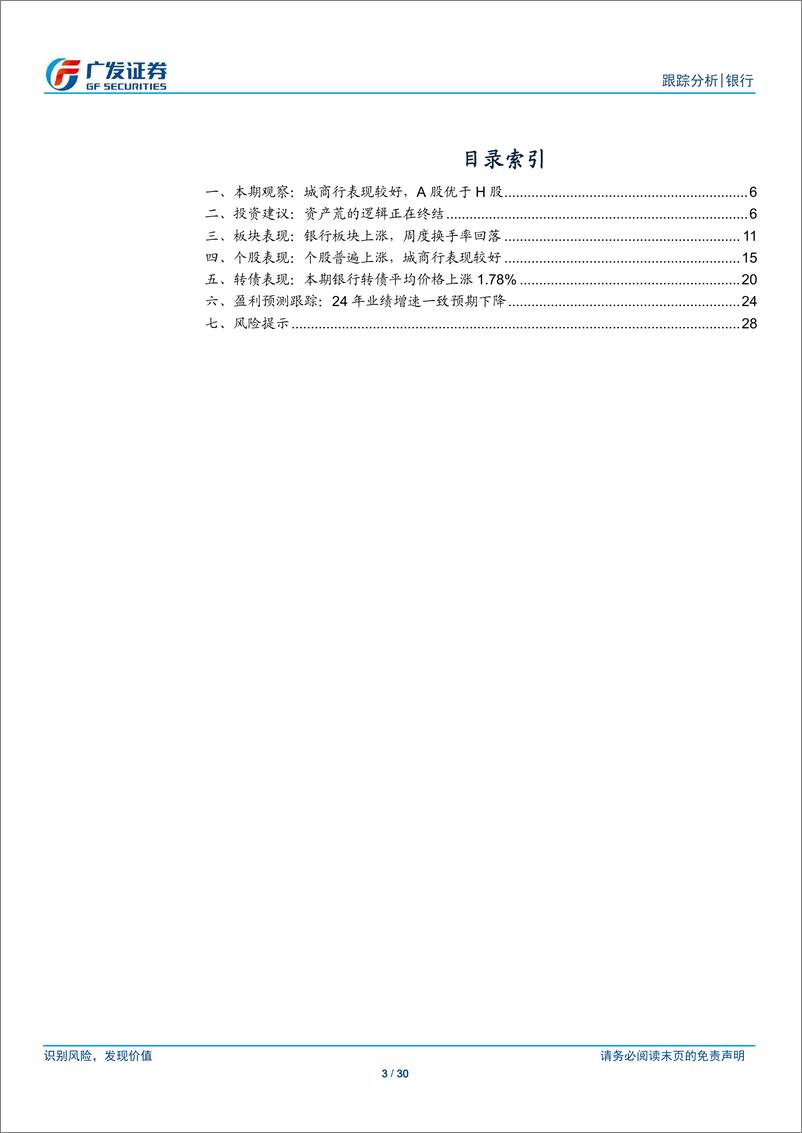 《银行业投资观察：资产荒的逻辑正在终结-241020-广发证券-30页》 - 第3页预览图