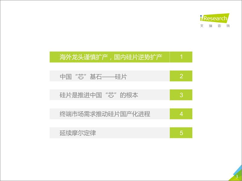 《2021年中国硅片市场行业研究报告》 - 第3页预览图