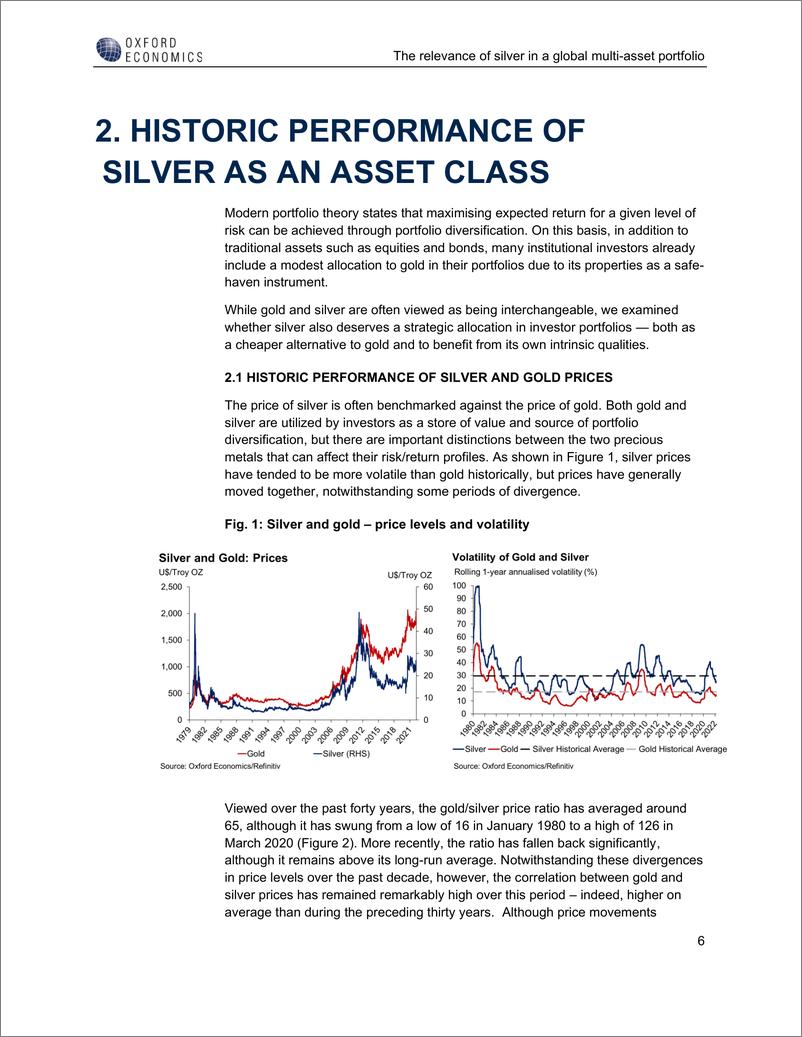 《牛津经济研究院-白银在全球多元资产组合中的相关性（英）-2022.9-22页》 - 第8页预览图