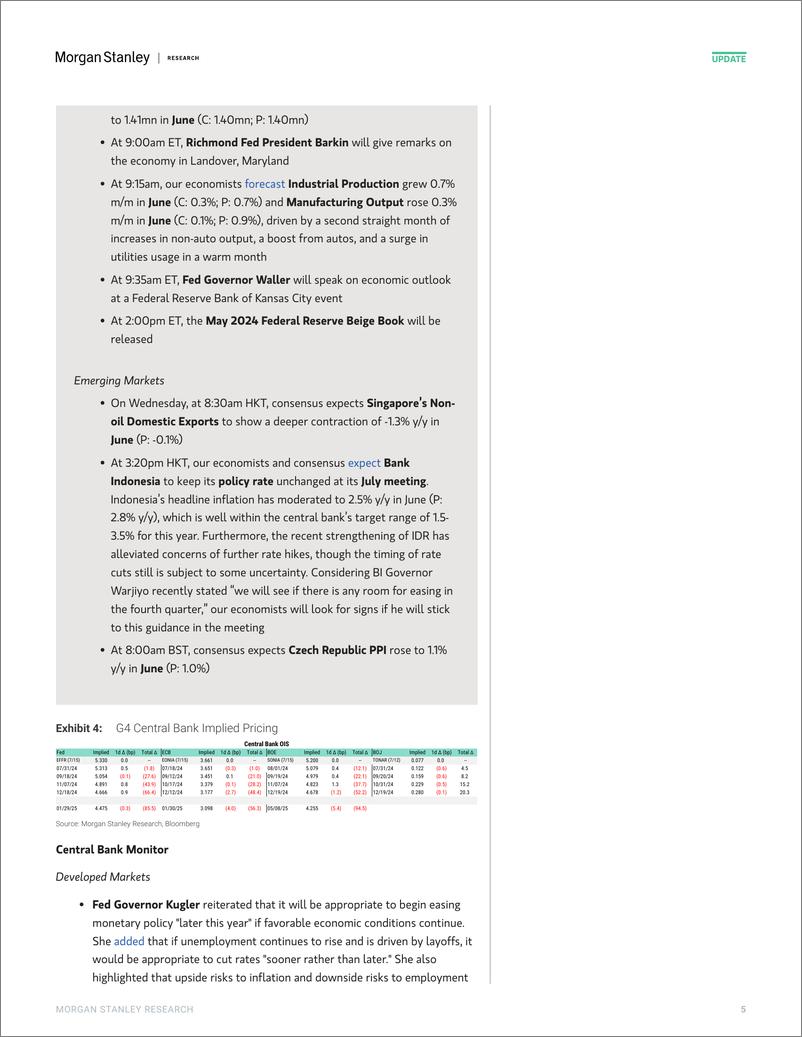 《Morgan Stanley Fixed-Global Macro Commentary July 16-109272027》 - 第5页预览图