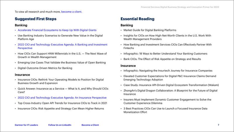 《Gartner -金融服务数字化商业战略和创新入门（英）-2022-9页》 - 第8页预览图