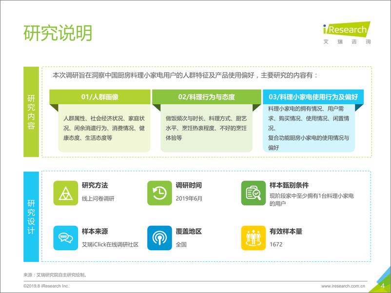 《2019年中国厨房料理小家电行业用户洞察及趋势报告》 - 第4页预览图