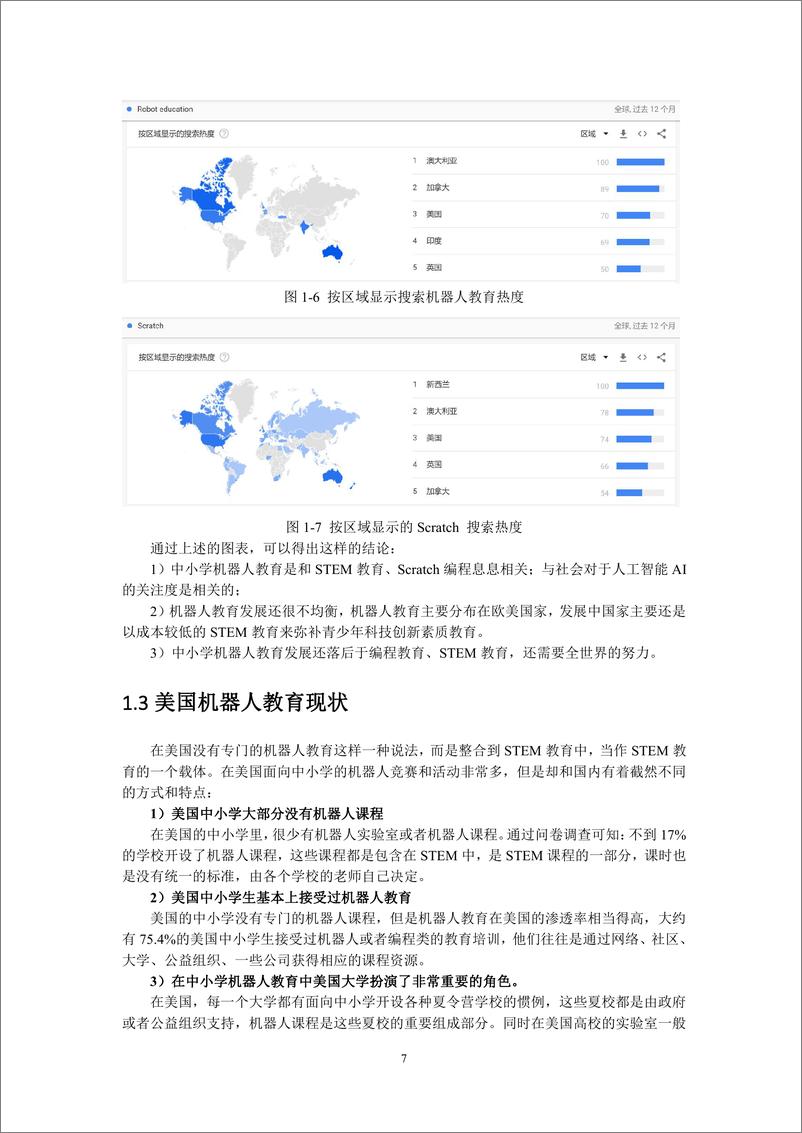 《2019中小学机器人教育调研报告-中国电子学会-202012》 - 第7页预览图