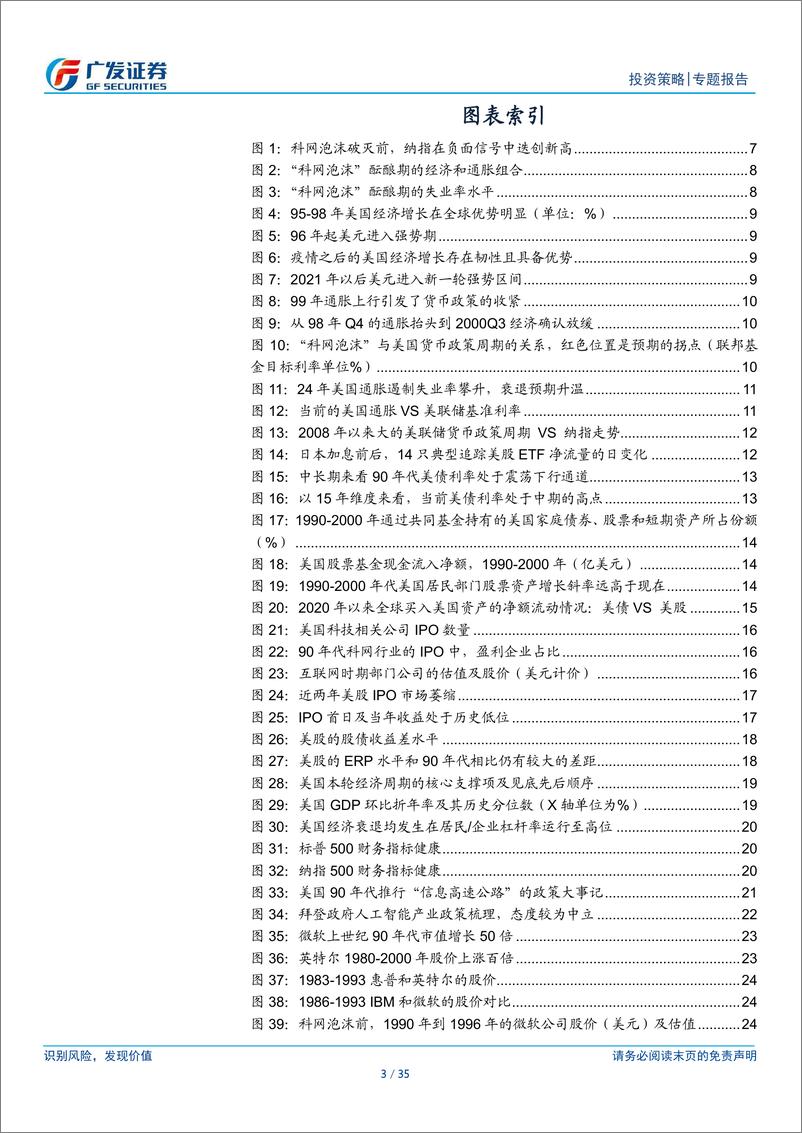 《专题报告：科网泡沫的起承转合及对当下美股的借鉴意义-240828-35页》 - 第3页预览图