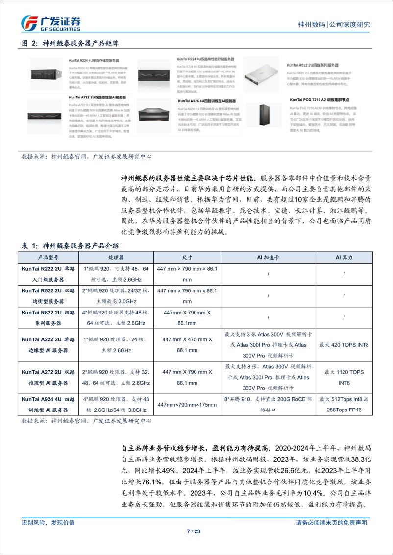 《神州数码(000034)计划收购智邦科技子公司，积极布局和拓展算力业务-240930-广发证券-23页》 - 第7页预览图