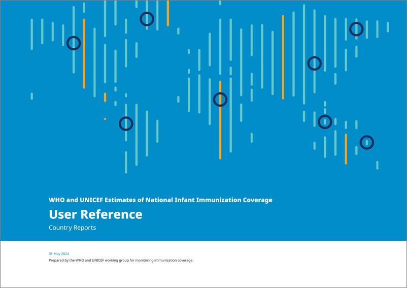 《【世界卫生组织】User Reference to Country Reports of   WHO and UNICEF Estimates of National Infant   Immunization Coverage》 - 第1页预览图