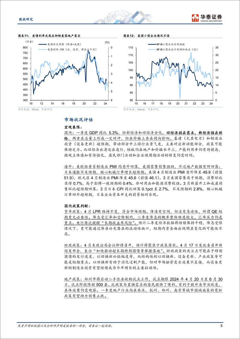 《固定收益：大类资产波动率抬升的背后-240424-华泰证券-11页》 - 第4页预览图