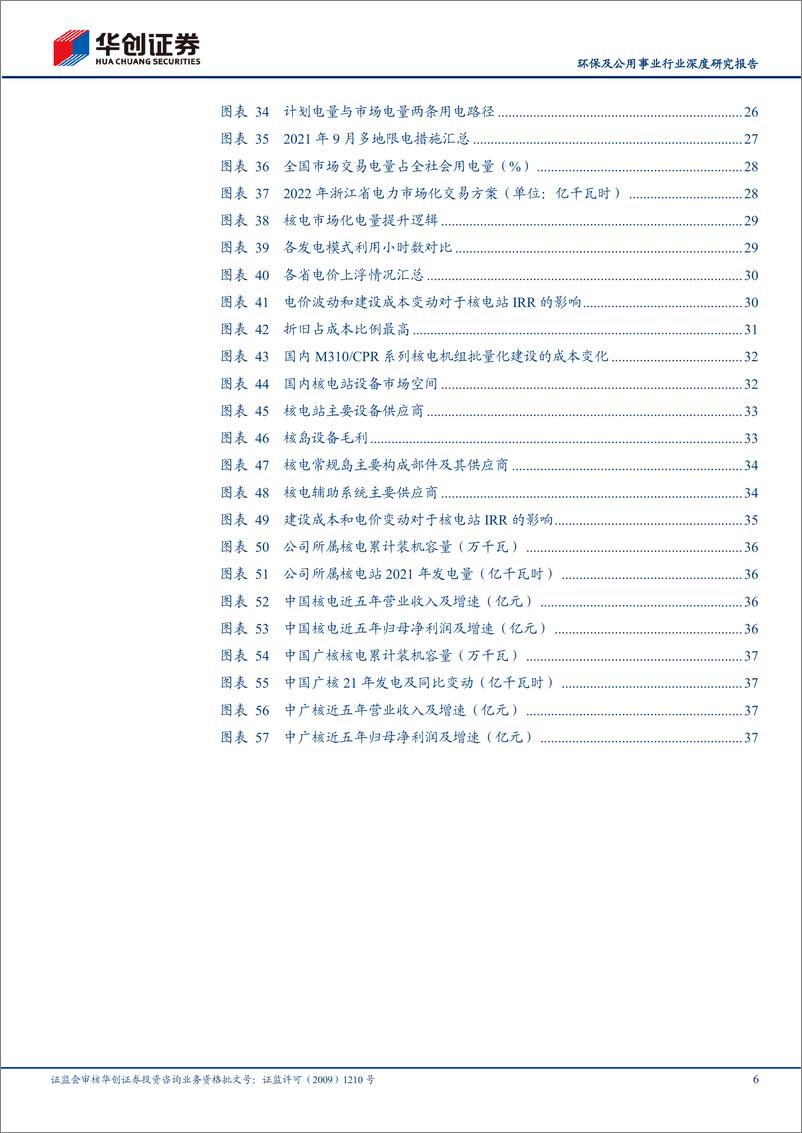 《环保及公用事业行业深度研究报告：华创证券新能源运营商研究工具书之核电篇-20220514-华创证券-40页》 - 第7页预览图