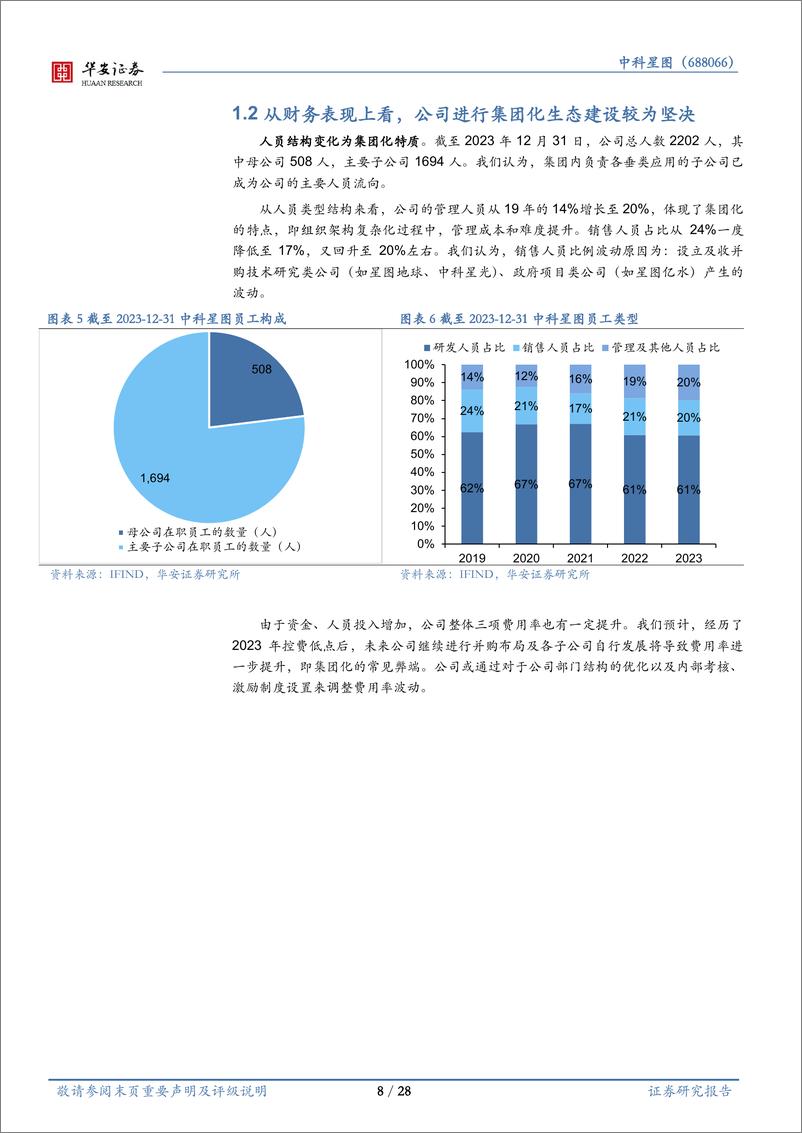 《中科星图(688568)地理信息系列(三)：以集团化布局穿越遥感产品周期-240929-华安证券-28页》 - 第8页预览图