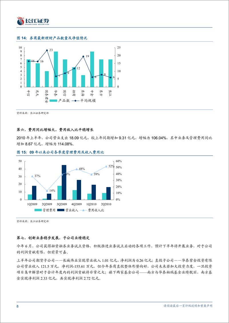 《华泰证券（长江证券）-中报点评-佣金费率降幅收窄,投行弥补自营亏损-100809》 - 第8页预览图