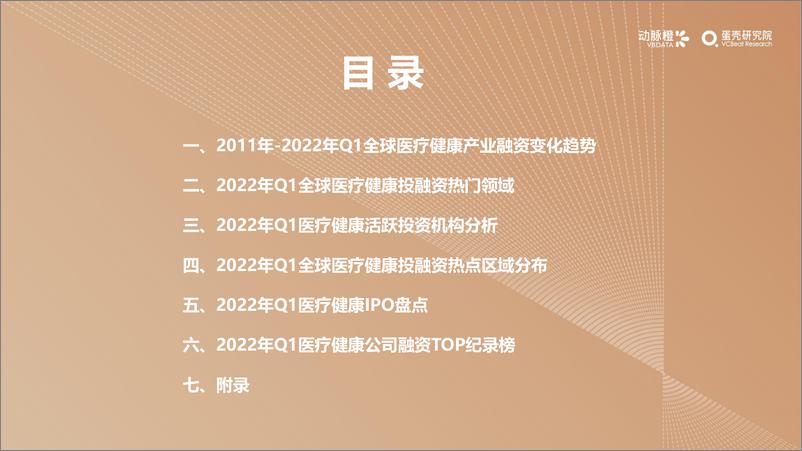 《动脉网蛋壳研究院-2022年Q1全球医疗健康产业资本报告-30页》 - 第6页预览图