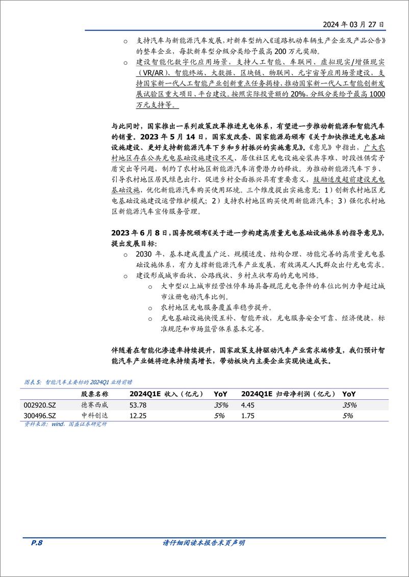 《计算机行业24Q1前瞻：AI与国产化双轮驱动-240327-国盛证券-32页》 - 第8页预览图