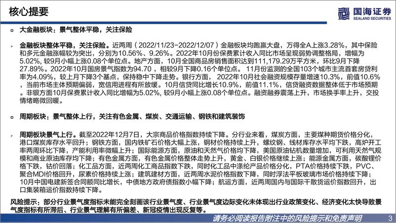 《行业景气跟踪双周报系列（二十七）：消费复苏，成长分化-20221211-国海证券-71页》 - 第4页预览图