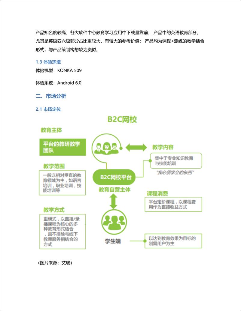 《B2C在线教育竞品分析  考虫、有道精品课、朗播四六级》 - 第2页预览图