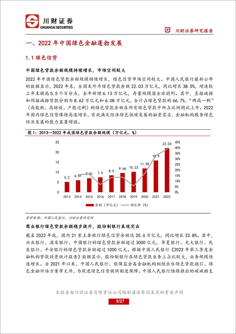 《能源绿金系列研究之一：绿金深化发展，转型金融促电力行业降碳-20230227-川财证券-27页》 - 第6页预览图