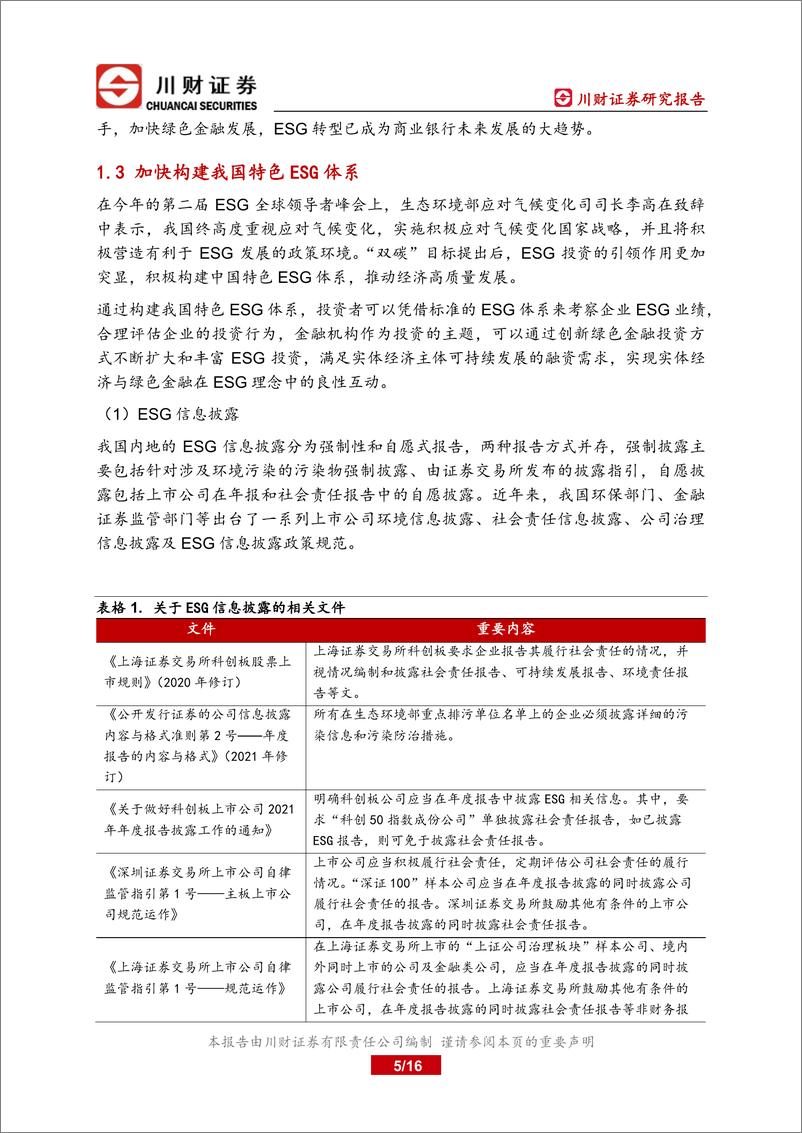 《宏观深度报告：ESG信息披露赋能绿色金融发展-20220816-川财证券-16页》 - 第6页预览图