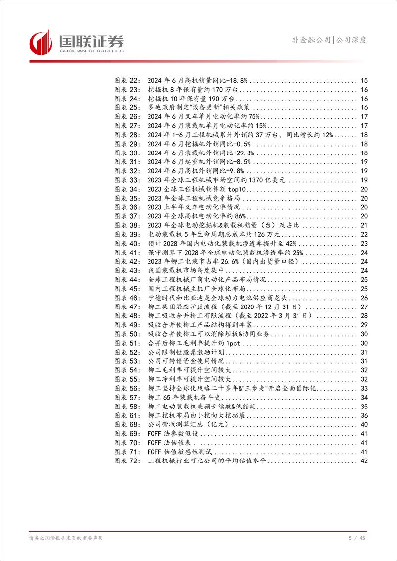 《柳工(000528)装载机龙头混改提效，国际化电动化促成长-240911-国联证券-46页》 - 第6页预览图