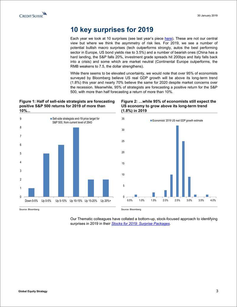 《瑞信-全球-股票策略-全球股票策略：2019年的惊喜-2019.1.30-57页》 - 第4页预览图