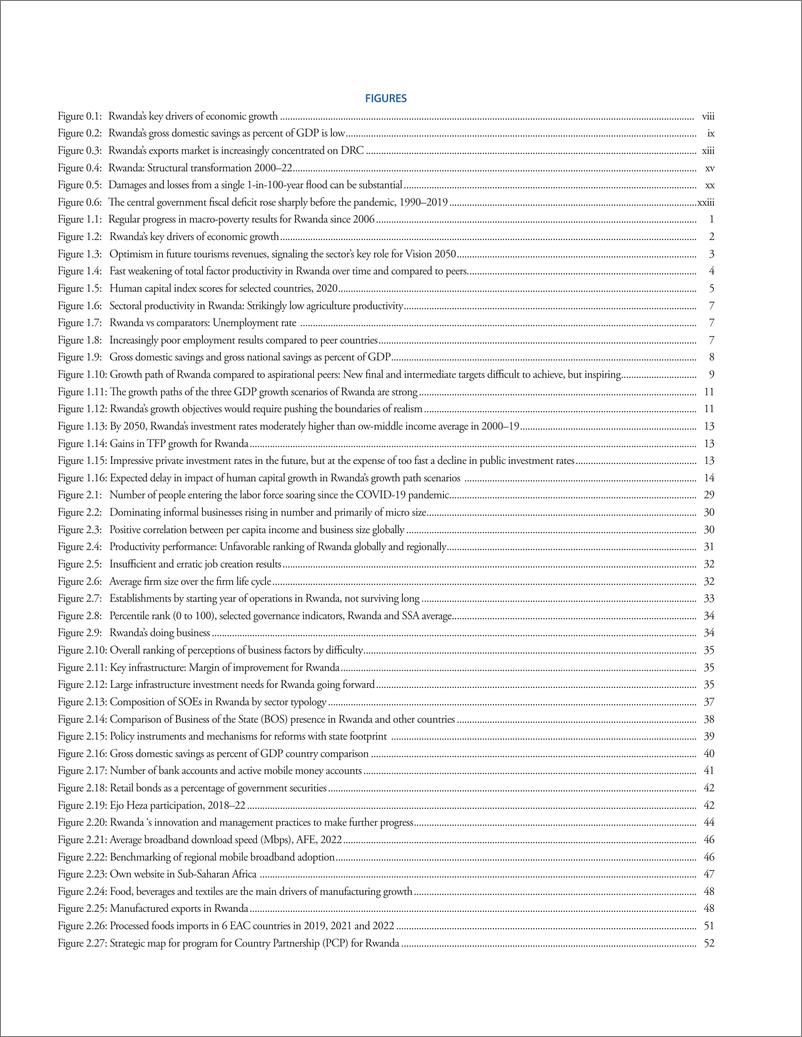 《世界银行-卢旺达国家经济备忘录：卢旺达可持续和包容性增长之路（英）-2024-282页》 - 第5页预览图