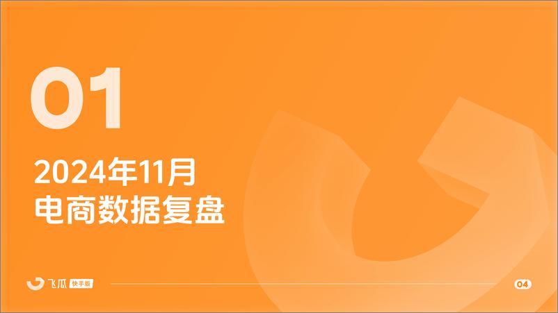 《2024年11月快手直播电商营销月报-飞瓜快数》 - 第4页预览图