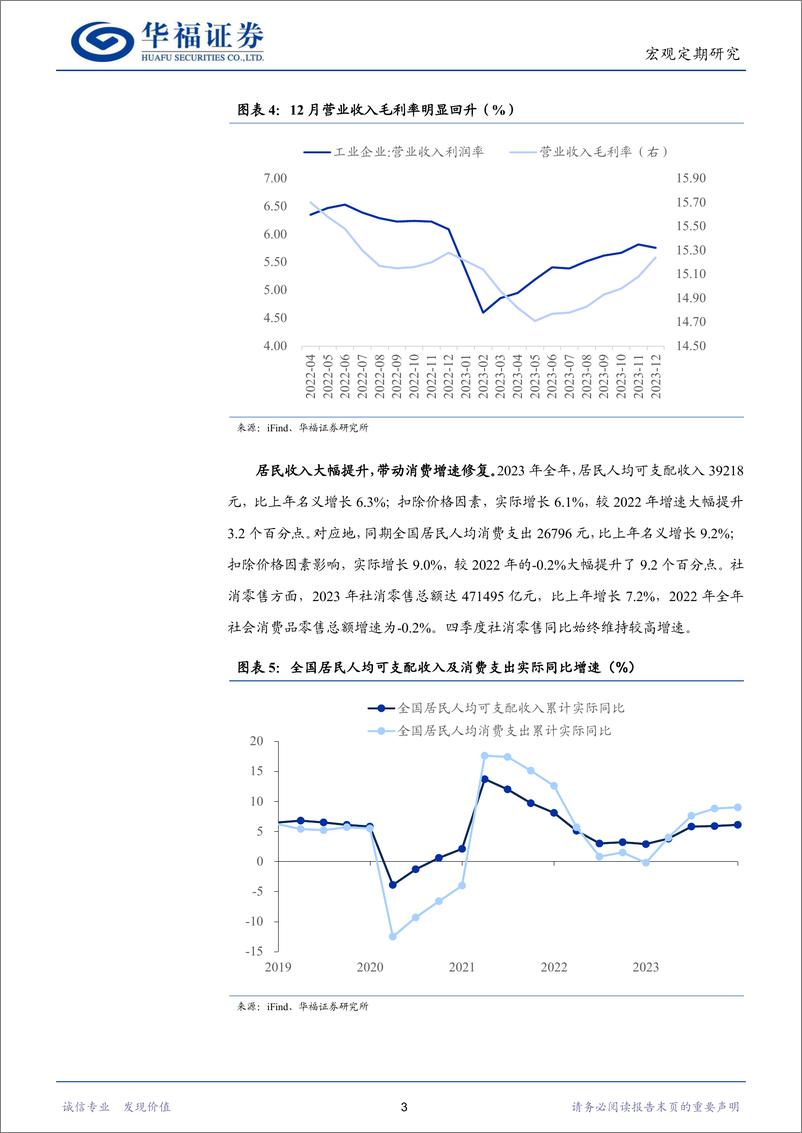 《宏观经济月报：经济稳定向好，政策暖风频吹-20240204-华福证券-16页》 - 第5页预览图