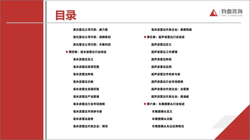 《【预览版】行业知识报告 ——汽车智能传感器（新能源汽车，激光雷达，摄像头，自动驾驶）》 - 第4页预览图