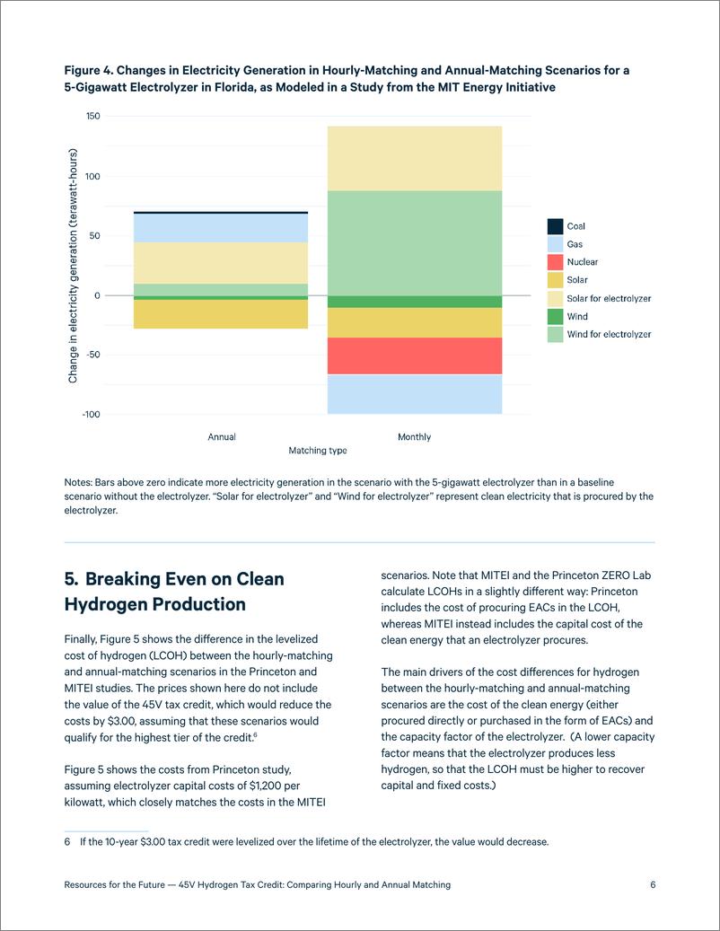 未来能源研究所-《通胀削减法案》中的45V氢能税收抵免：比较每小时和每年的匹配（英）-2023.8-8页 - 第7页预览图