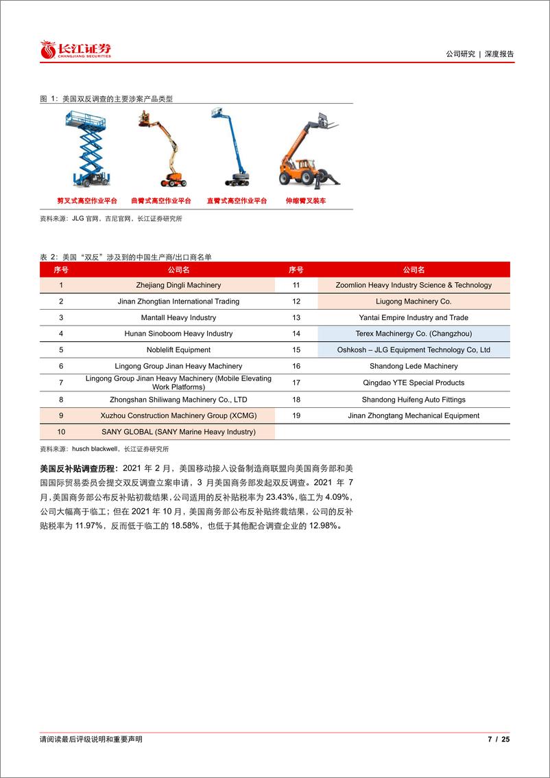 《浙江鼎力(603338)复盘历史，从关税影响看公司核心竞争力-241201-长江证券-25页》 - 第7页预览图