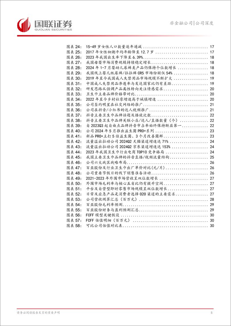 《百亚股份(003006)乘电商东风举步外围，益生菌系列弯道超车-241007-国联证券-34页》 - 第6页预览图